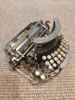 Rare imperial A typewriter very low serial number