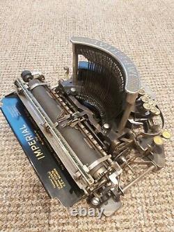 Rare imperial A typewriter very low serial number