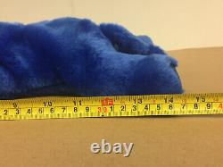 Retired Extremely RARE Ty Beanie Buddy Peanut Royal Blue Elephant Very Valuable