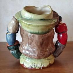 Retired Very Rare 1995 Royal Doulton Jug Robin Hood 2 Handled Ltd Ed D6998