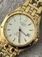 Rotary Royal Oak Mens Watch With Date Very Rare Boxed Gold Tone Vintage Sapphire
