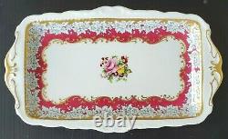 Royal Albert BRIGHTON ROSE Platter / Sandwich Dish / Rectangular Plate VERY RARE