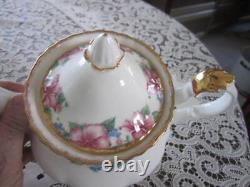 Royal Albert Lydia Large Teapot MINT & VERY RARE