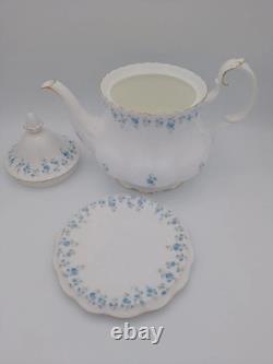 Royal Albert Memory Lane Teapot & Very Rare Teapot Stand Very Good Condition
