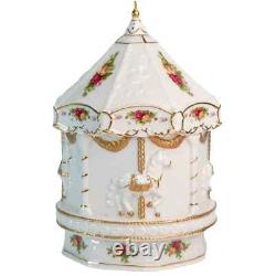 Royal Albert Old Country Roses Carousel Musical Sleeping Beauty Very RARE