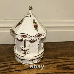 Royal Albert Old Country Roses Carousel Musical Sleeping Beauty Very RARE