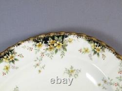 Royal Albert ROYAL ASCOT Oval Platter Very RARE England Black gold