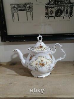Royal Albert September Song Teapot Stunning and very rare