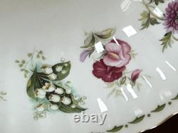 Royal Albert VERY RARE Flower of the Month Series Serving Dish ALL 12 FLOWERS
