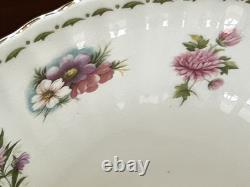 Royal Albert VERY RARE Flower of the Month Series Serving Dish ALL 12 FLOWERS