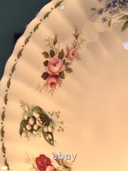 Royal Albert VERY RARE Flower of the Month Series Serving Dish ALL 12 FLOWERS
