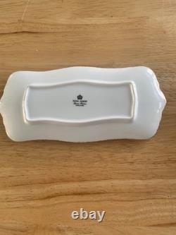 Royal Albert rare old english rose butter dish vintage very nice no chips
