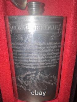 Royal Birkdale GOLF Course PEWTER FLASK VERY RARE