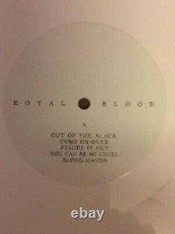 Royal Blood-white Vinyl Lp-royal Blood-very Rare And Limited 2014-mint/unplayed