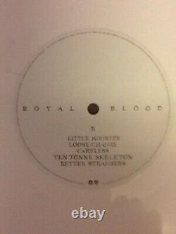 Royal Blood-white Vinyl Lp-royal Blood-very Rare And Limited 2014-mint/unplayed