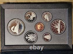 Royal Candian Mint- 1986 Proof Double Dollar (SILVER and NICKEL) Set (VERY RARE)