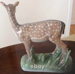 Royal Copenhagen 465 DOE female deer VERY Rare 1249465 10 tall retired