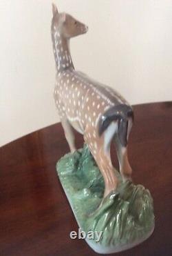 Royal Copenhagen 465 DOE female deer VERY Rare 1249465 10 tall retired