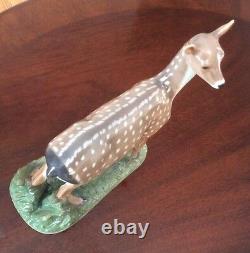 Royal Copenhagen 465 DOE female deer VERY Rare 1249465 10 tall retired