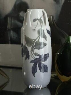 Royal Copenhagen Art Nouveau Vase With Handles Very Rare Porcelain 1900