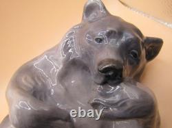 Royal Copenhagen Bear Lying Down, Very Rare, No 757, 1st Quality