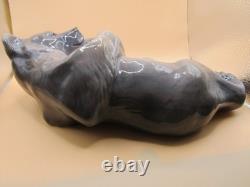 Royal Copenhagen Bear Lying Down, Very Rare, No 757, 1st Quality
