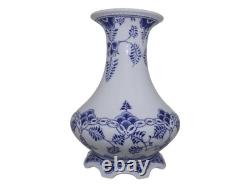 Royal Copenhagen Blue Fluted Full Lace Large and very rare vase