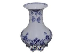 Royal Copenhagen Blue Fluted Full Lace Large and very rare vase