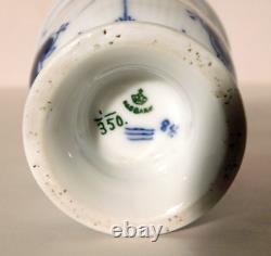 Royal Copenhagen Blue Fluted Vase Planter #350 MINT Very Rare
