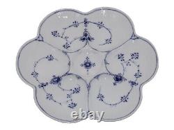 Royal Copenhagen Blue Fluted very rare plate for oysters
