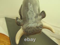 Royal Copenhagen, Bull Rc No 1205 Very Rare, Large. 1st Quality