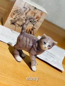 Royal Copenhagen Cat Figurine Rare Figurine Good Condition Very Popular