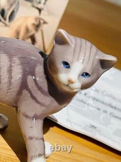 Royal Copenhagen Cat Figurine Rare Figurine Good Condition Very Popular