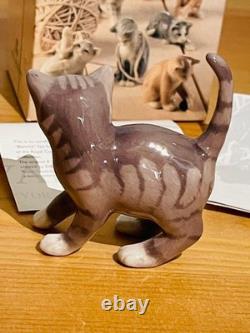 Royal Copenhagen Cat Figurine Rare Figurine Good Condition Very Popular
