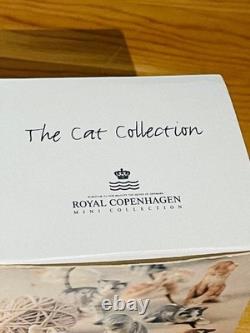 Royal Copenhagen Cat Figurine Rare Figurine Good Condition Very Popular