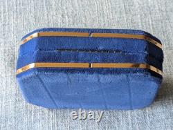 Royal Copenhagen Cufflink and Tie Pin Set. Vintage Very Limited Edition. Rare