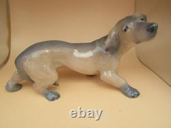 Royal Copenhagen Dachshound 1450 by Kund Moller very rare