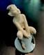 Royal Copenhagen Figurine of Faun on Bell No 1208 Very Rare