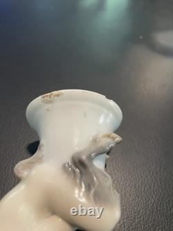Royal Copenhagen Figurine of Faun on Bell No 1208 Very Rare