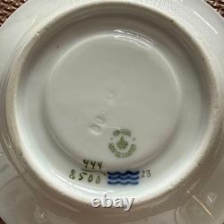 Royal Copenhagen Henriette Cup and Saucer Set Of 6 Very Rare