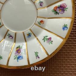 Royal Copenhagen Henriette Cup and Saucer Set Of 6 Very Rare