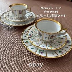 Royal Copenhagen Henriette Cup and Saucer Set Of 6 Very Rare