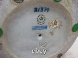 Royal Copenhagen Heron catching a fish, stoneware, very rare