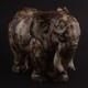 Royal Copenhagen, Knud Kyhn. African Elephant # 20198. DENMARK. VERY RARE