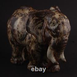 Royal Copenhagen, Knud Kyhn. African Elephant # 20198. DENMARK. VERY RARE