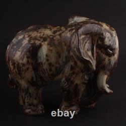 Royal Copenhagen, Knud Kyhn. African Elephant # 20198. DENMARK. VERY RARE
