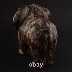 Royal Copenhagen, Knud Kyhn. African Elephant # 20198. DENMARK. VERY RARE