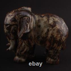 Royal Copenhagen, Knud Kyhn. African Elephant # 20198. DENMARK. VERY RARE