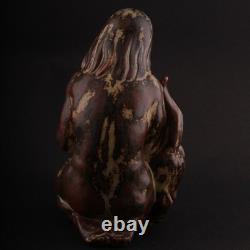 Royal Copenhagen, Knud Kyhn. Girl with Cat # 20262. DENMARK. VERY RARE