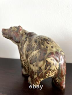 Royal Copenhagen, Knud Kyhn. Large Bear, 20155. Made in Denmark. VERY RARE